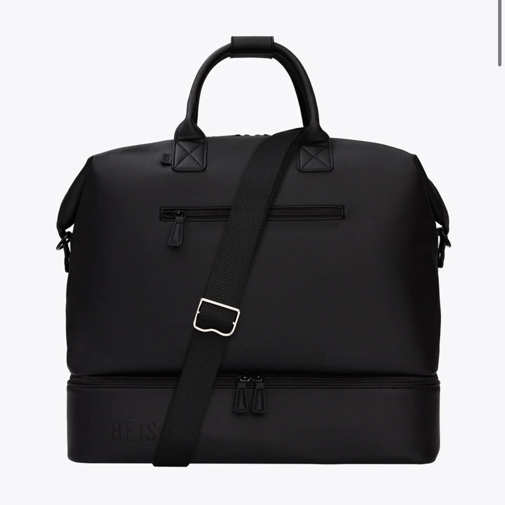 BEIS Premium Weekender Bag in Black